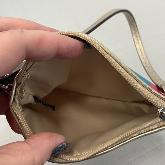 Bonnie Cashin legacy striped Coach wristlet - Picture 8 of 8